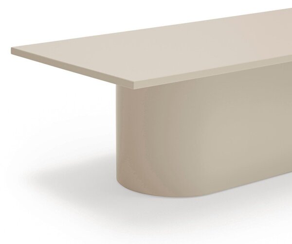 Krem stolić za kavu 50x111 cm Totem – Teulat