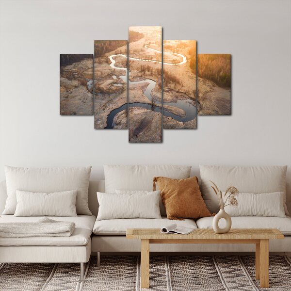 Slika - Zora nad meandri (150x105 cm)