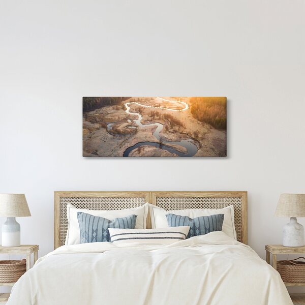 Slika - Zora nad meandri (120x50 cm)