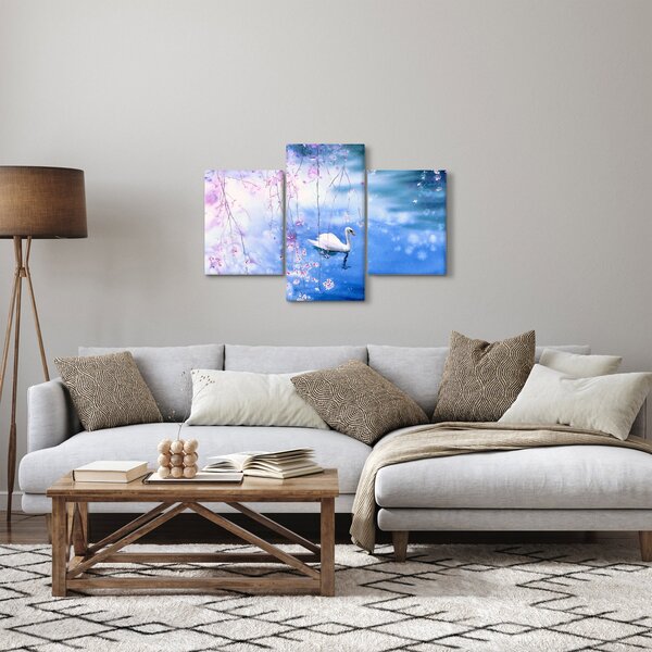 Slika - Čarobno jezero (90x60 cm)