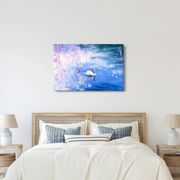 Slika - Čarobno jezero (90x60 cm)