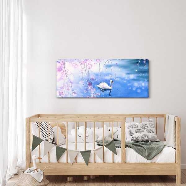 Slika - Čarobno jezero (120x50 cm)