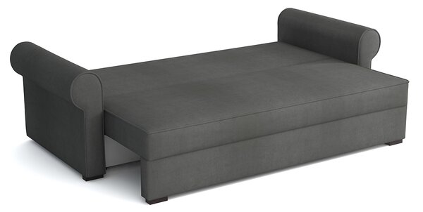 Sofa na razvlačenje Mosuria (bež) (s prostorom za odlaganje)