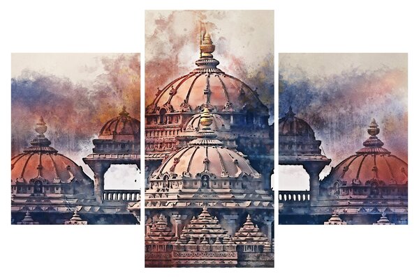 Slika - Akshardham, New Delhi, Indija (90x60 cm)