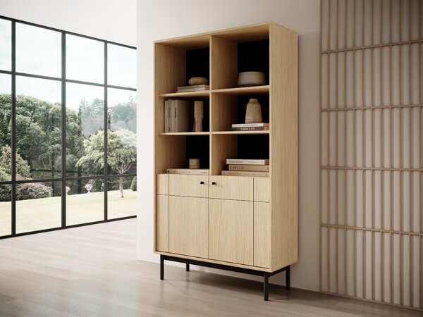 Zondo.hr Regal Japandan (hrast Linea). Akcija -20%. 1107572