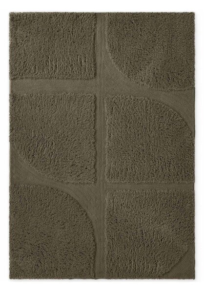 Kaki zeleni ručno rađen tepih 120x180 cm Lambeth Jasper – Ted Baker