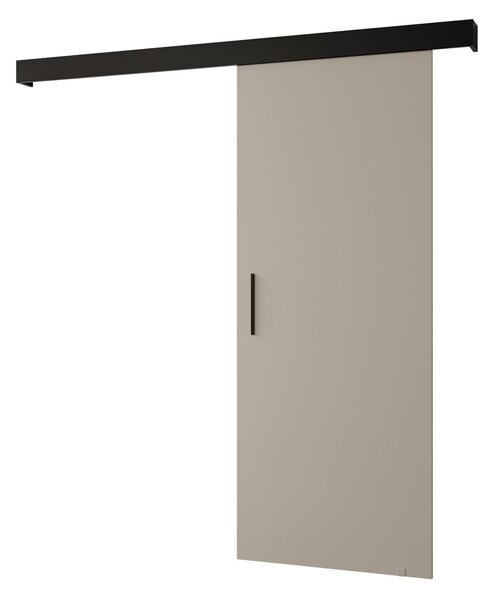 Klizna vrata 70 cm Slavdro 1 (kašmir + crna mat)