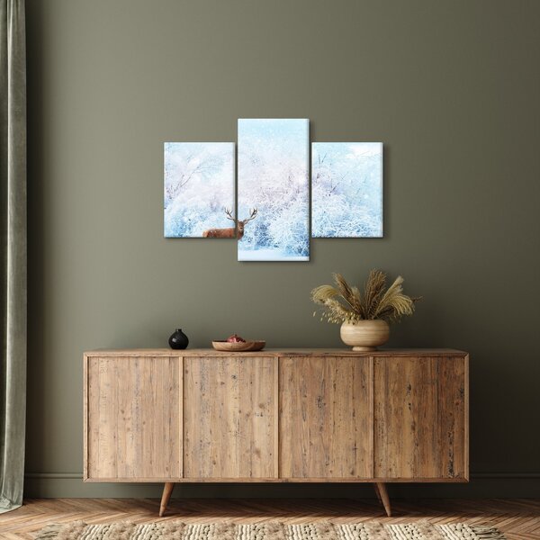 Slika veličastnega jelena (90x60 cm)