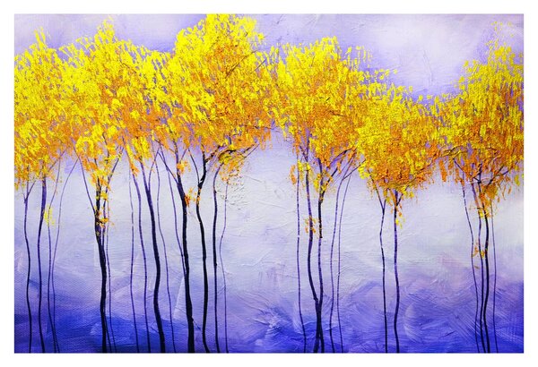 Slika rumenih dreves (90x60 cm)