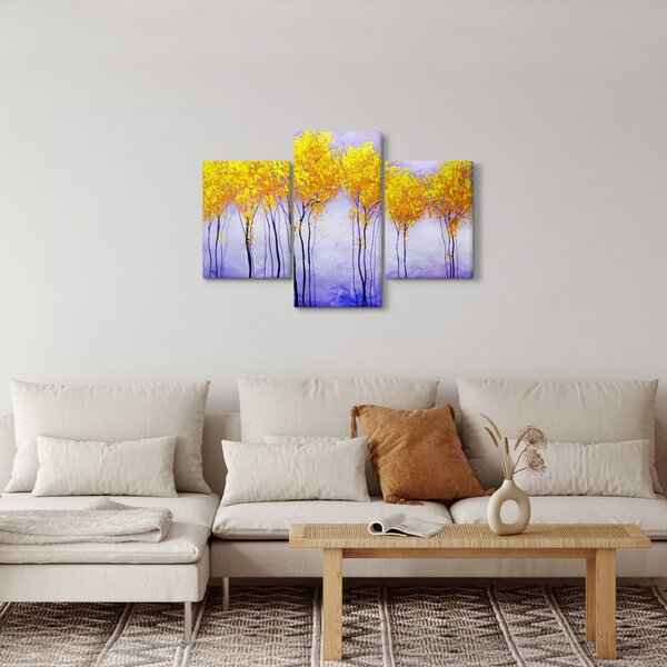 Slika rumenih dreves (90x60 cm)