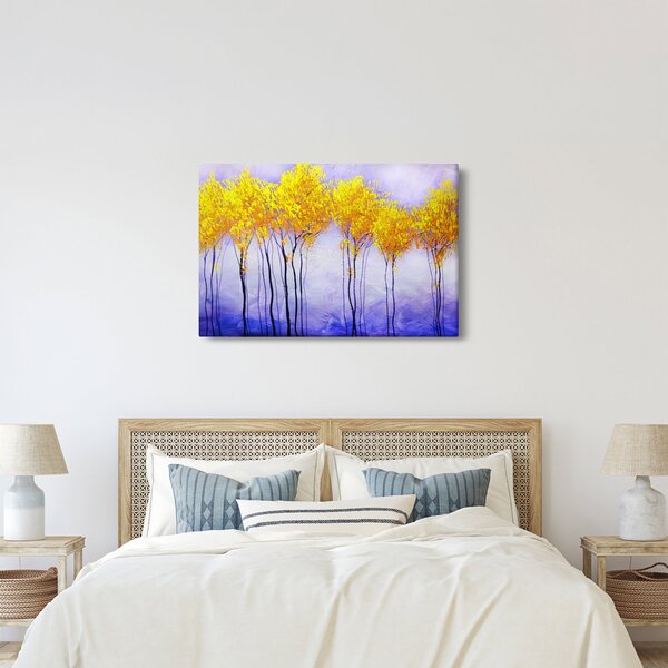 Slika rumenih dreves (90x60 cm)