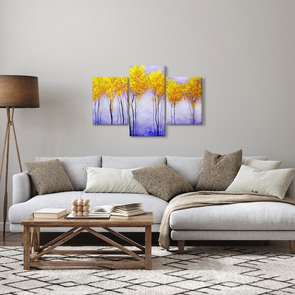 Slika rumenih dreves (90x60 cm)