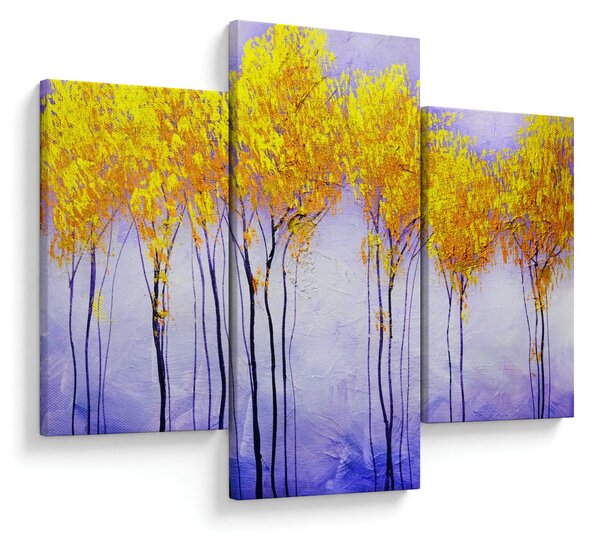 Slika rumenih dreves (90x60 cm)