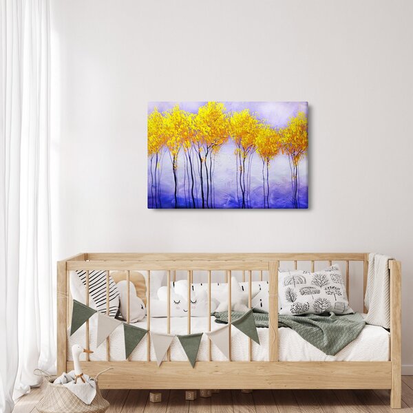 Slika rumenih dreves (90x60 cm)