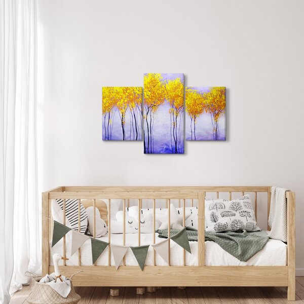 Slika rumenih dreves (90x60 cm)