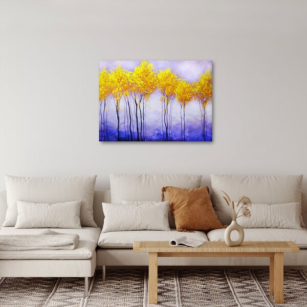 Slika rumenih dreves (70x50 cm)