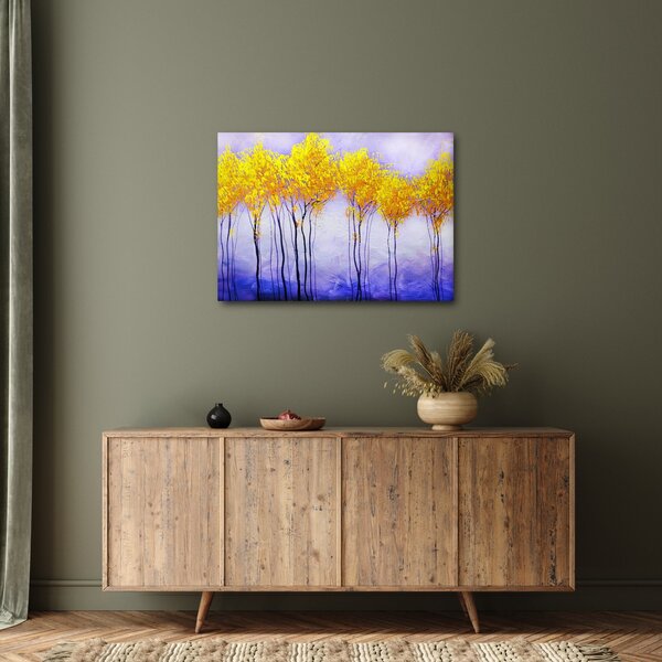 Slika rumenih dreves (70x50 cm)