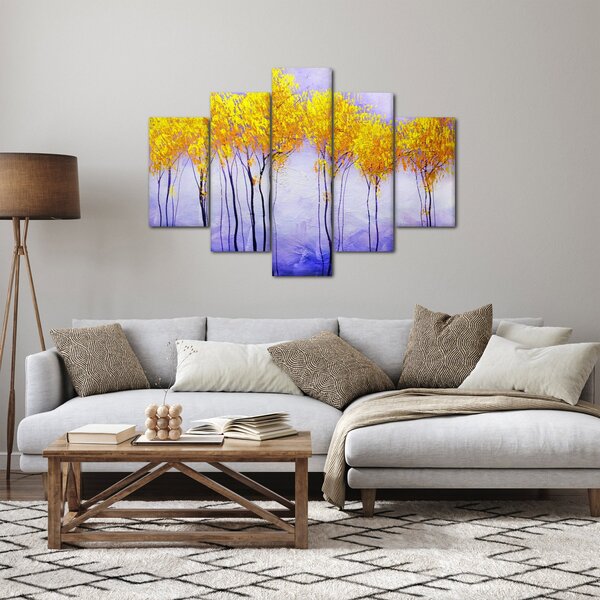 Slika rumenih dreves (150x105 cm)