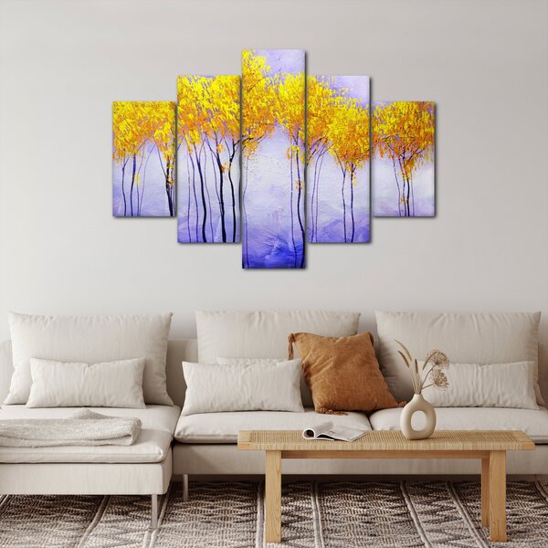 Slika rumenih dreves (150x105 cm)