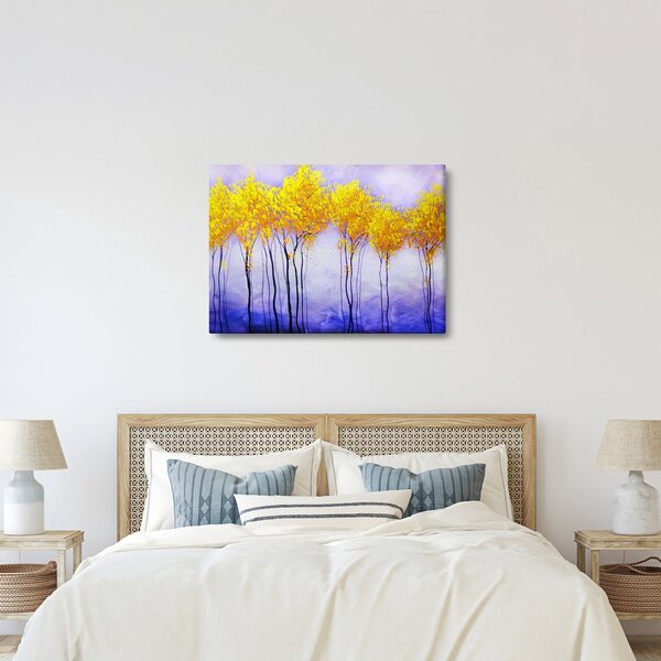 Slika rumenih dreves (70x50 cm)