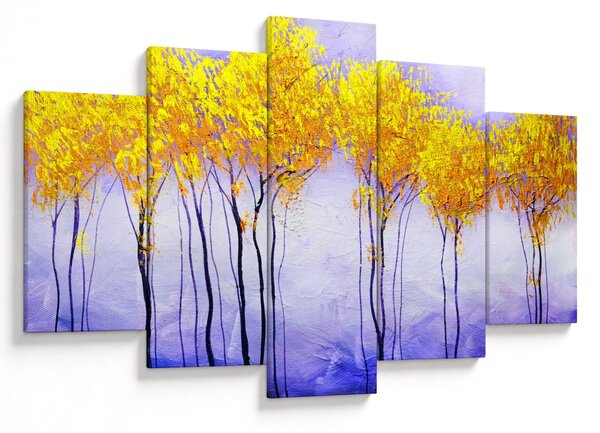 Slika rumenih dreves (150x105 cm)
