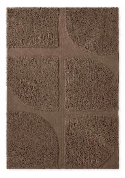 Smeđi ručno rađen tepih 120x180 cm Lambeth Jasper – Ted Baker