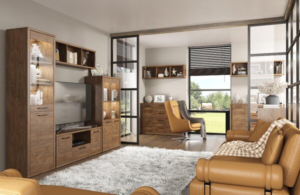 Zondo.hr Regal Clinecas (hrast lefkas) . Akcija -22%. 1116792