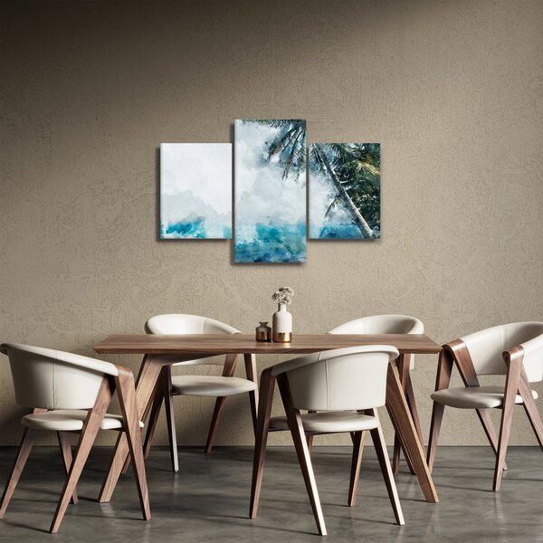 Slika palme nad morjem (90x60 cm)