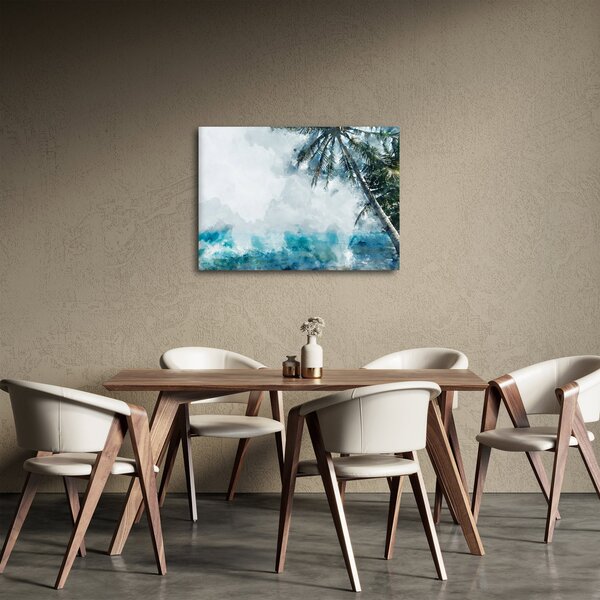 Slika palme nad morjem (70x50 cm)