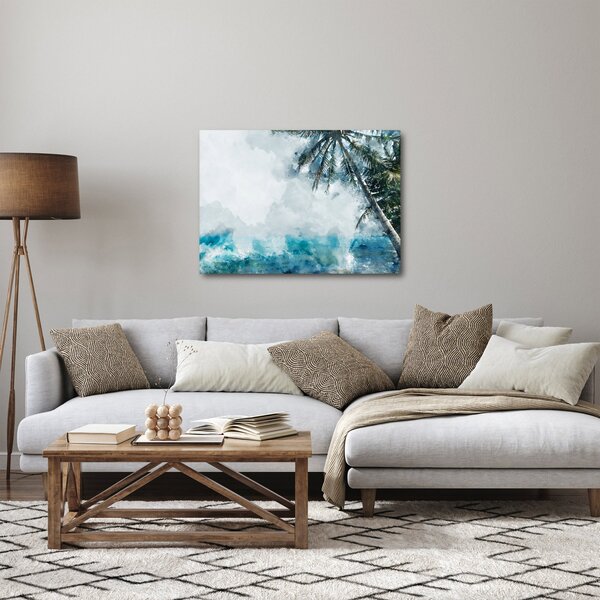 Slika palme nad morjem (70x50 cm)