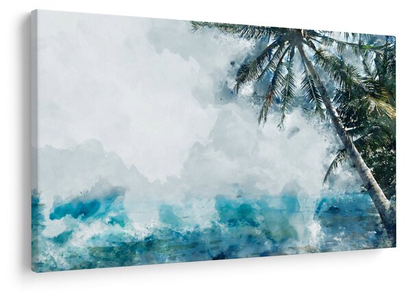 Slika palme nad morjem (90x60 cm)