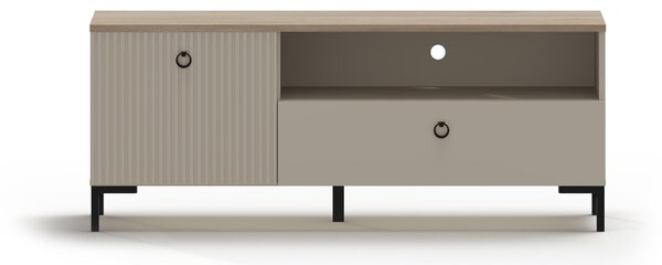 TV ormarić Demandaron 1 (taupe + hrast silverjack)