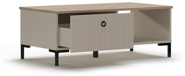 Stolić za kavu Demandaron (taupe + hrast silverjack)