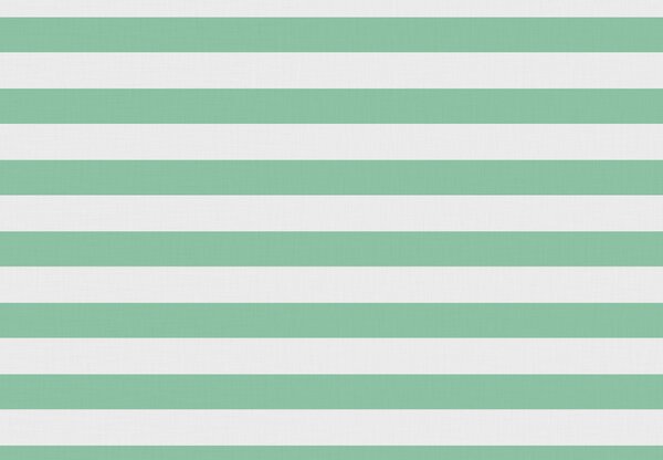 Pamučna posteljina STRIPES bijelo-zelena Dimenzije posteljine: 70 x 90 cm | 140 x 220 cm