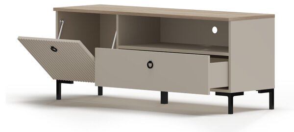 TV ormarić Demandaron 1 (taupe + hrast silverjack)