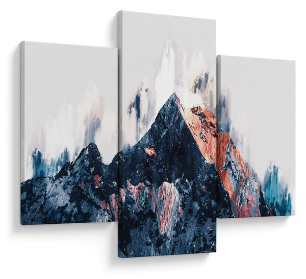 Slika - Abstraktna gora (90x60 cm)