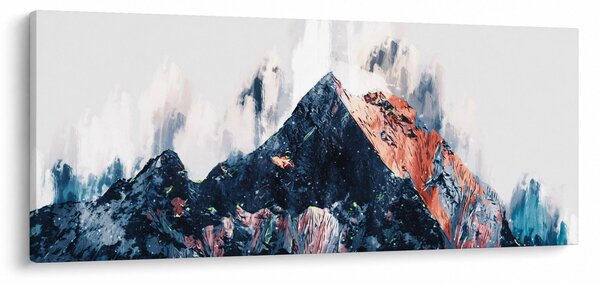 Slika - Abstraktna gora (120x50 cm)