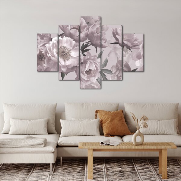 Slika - Vintage cvetovi potonike (150x105 cm)
