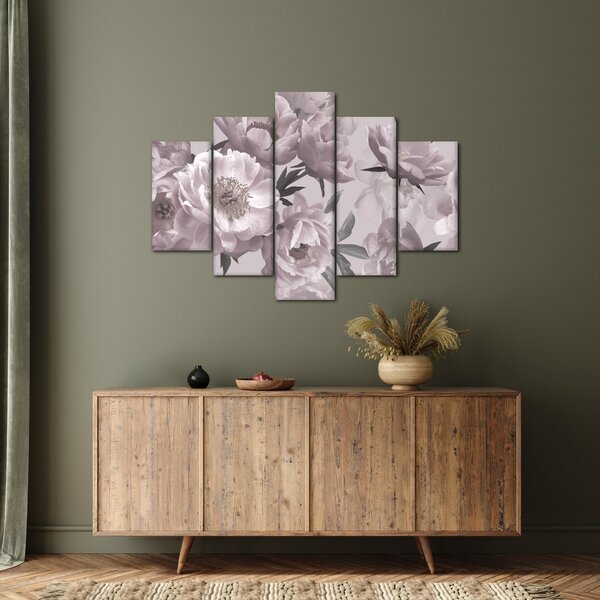 Slika - Vintage cvetovi potonike (150x105 cm)