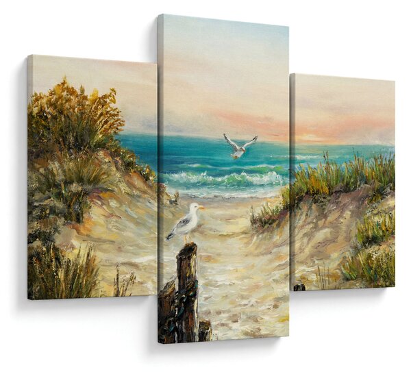Slika - Peščena plaža (90x60 cm)