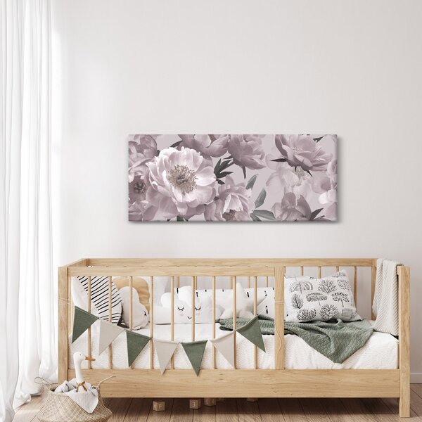 Slika - Vintage cvetovi potonike (120x50 cm)