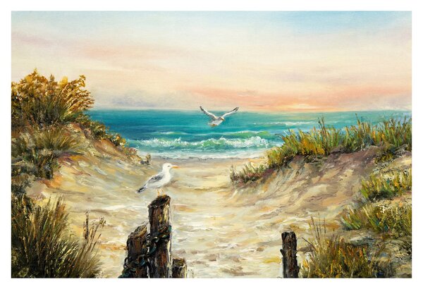 Slika - Peščena plaža (90x60 cm)