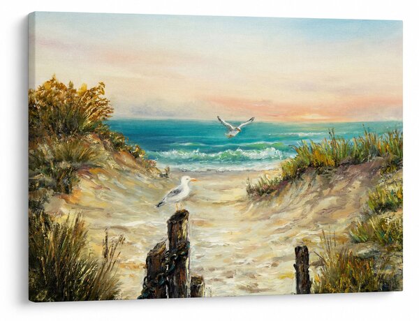 Slika - Peščena plaža (70x50 cm)