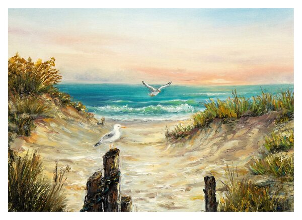 Slika - Peščena plaža (70x50 cm)