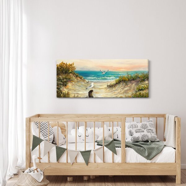 Slika - Peščena plaža (120x50 cm)