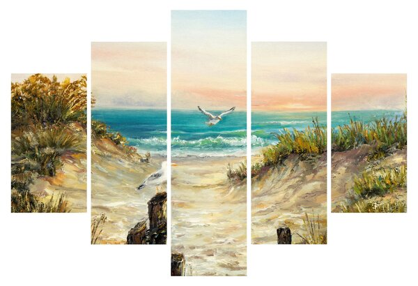 Slika - Peščena plaža (150x105 cm)