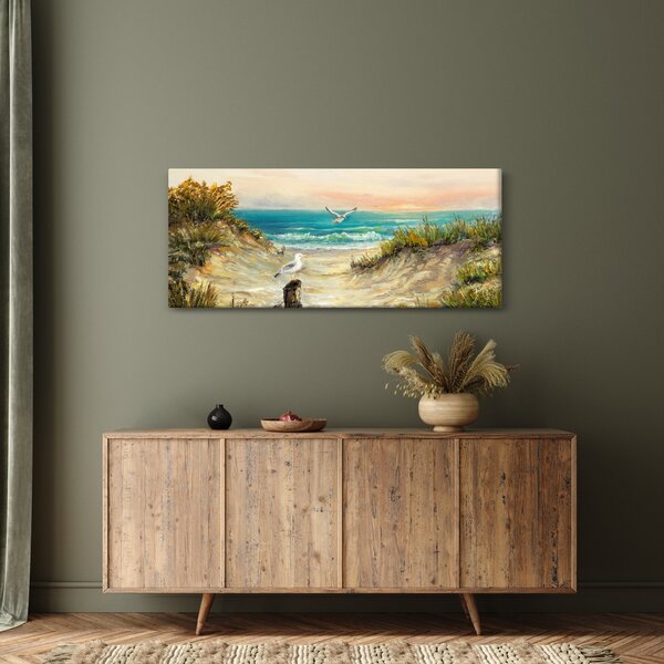 Slika - Peščena plaža (120x50 cm)