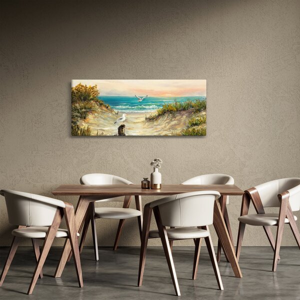 Slika - Peščena plaža (120x50 cm)