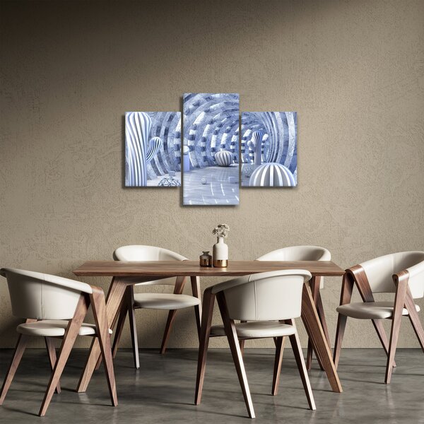 Slika - 3D abstrakcija (90x60 cm)