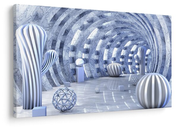 Slika - 3D abstrakcija (90x60 cm)